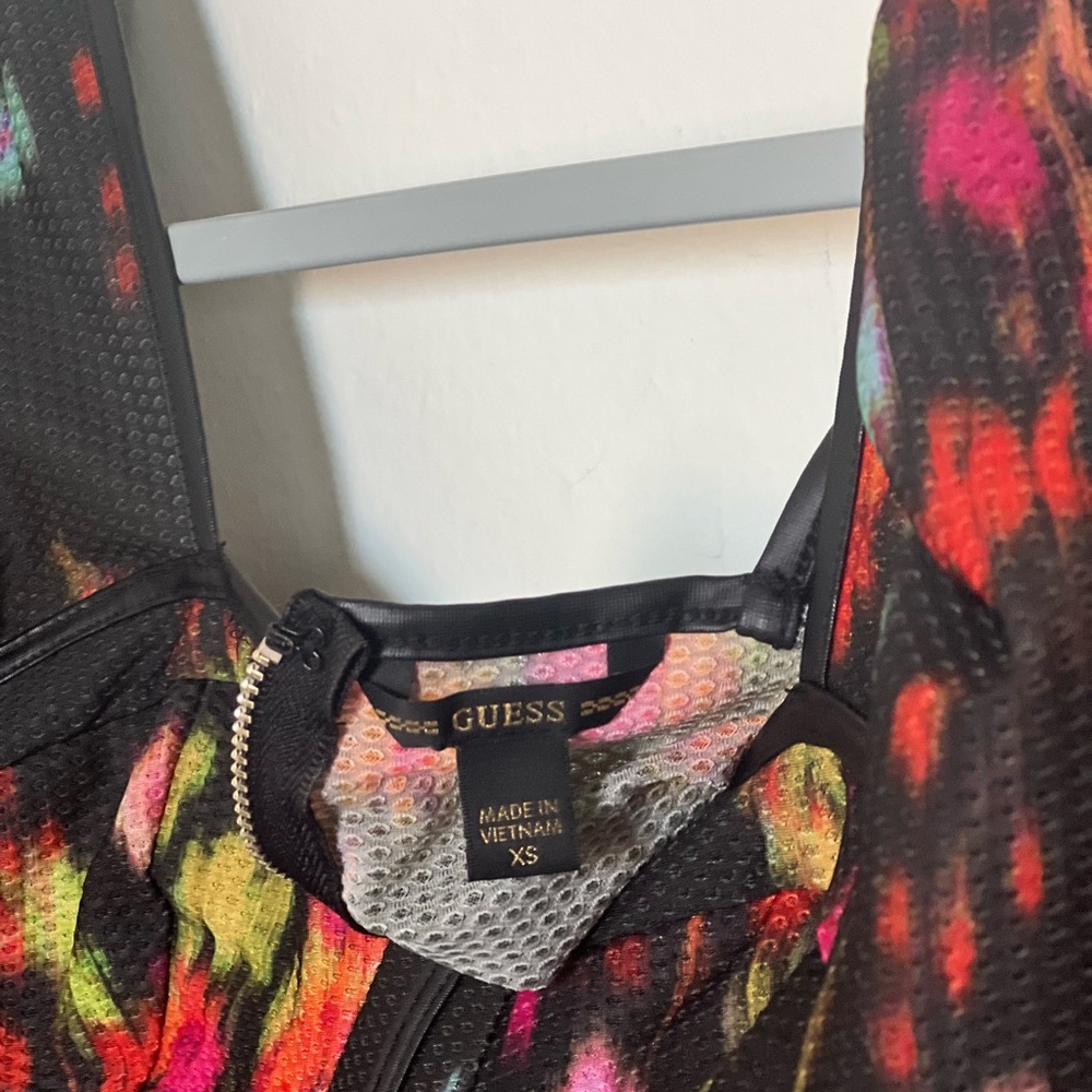 GUESS bustier long sleeve top - Picture 4 of 5